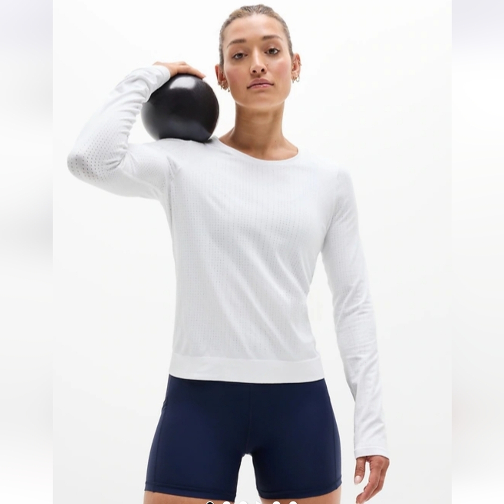 Athleta In Motion Seamless Top EUC